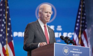 President-Elect Biden And VP-Elect Harris Deliver Remarks In Wilmington, DE