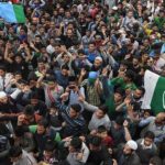Pakistan flag becomes protesters' new weapon