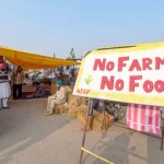 Farmers agitation at Singhu border