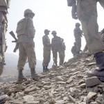 The Pakistani army in south Waziristan.
