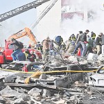 RUSSIAN STRIKES BATTERED CITIES